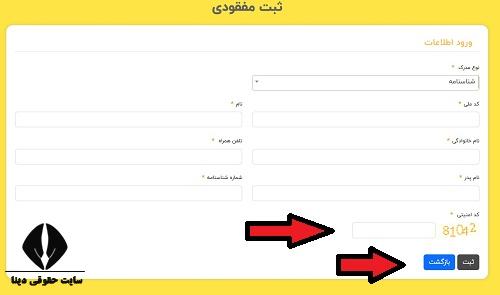 مدارک پیدا شده در پست یافته پست